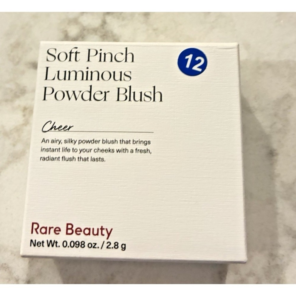 Rare Beauty Selena Gomez Soft Pinch Luminous Powder Blush Cheer Light Warm Pink